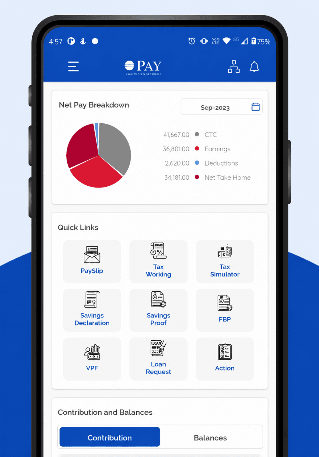 Resolve mobile app — payroll, attendance, and compliance on the go